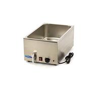 Bain Marie avec Robinet Excl. 1/1 GNSet Electrique - Inox - Professionnel - Maintien des Aliments au Chaud