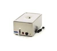 Bain Marie avec robinet inclus 1/1 GN Kit électrique - Acier inoxydable - Professionnel - Avec bacs Gastronorm - Maintenir les aliments au chaud