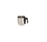 Beka – Bain-marie inox 18/10, 16 cm, 1,7 L, double paroi, indicateur de niveau d'eau, compatible induction