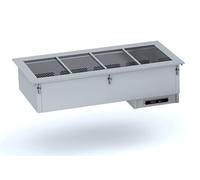 Bain Marie Drop In Air Chaud 2 à 5 x GN 1/1 Combisteel