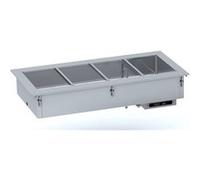 Bain Marie Drop In Remplissage d?Eau Manuel 2 à 5 x GN 1/1 Combisteel