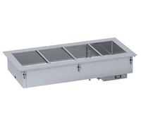 Bain Marie Drop In Remplissage d?Eau Manuel 2 à 5 x GN 1/1