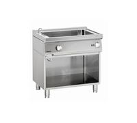 Bain Marie électrique 1 cuve avec robinet de remplissage avec soubassement ouvert