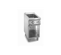 Bain Marie électrique 1 cuve avec robinet de remplissage avec soubassement ouvert