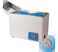 Bain-marie électrique à 1/2 trou, volume disponible : 3,5 L/7 L, avec affichage numérique et couvercle de protection à 4 compartiments, protection anti-surchauffe,2hole