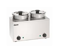Bain Marie Électrique à Sauce 2 x 3,5 L Bartscher Multicolore G