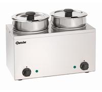 Bain Marie Électrique à Sauce - 2 x 3,5 L - Bartscher