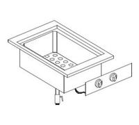 Bain Marie Encastrable Electrique GN 1/1 Série 600 Combisteel 3 G