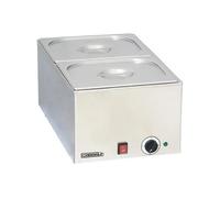 Bain-marie inox avec 2 bacs gn 1/2 CBM2