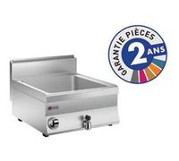 Bain marie inox électrique - 1bac GN 1/1 + 2 bacs GN 1/4 - Gamme 650 - Baron