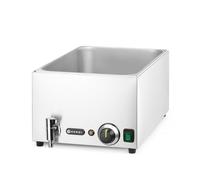 Hendi Bain-marie électrique – avec robinet de vidange, 30–85°C, 19 L, inox