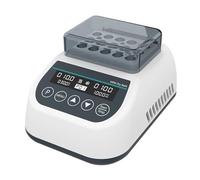 Bain-marie numérique de laboratoire Mini bain sec incubateur laboratoire bain métallique température constante thermostat de laboratoire incubateur chauffant avec bloc chauffant 0,2/0,5/1,5/2 ml(DB100