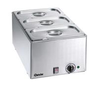 Bain Marie Professionnel 3 Bacs GN 1/3 - Bartscher