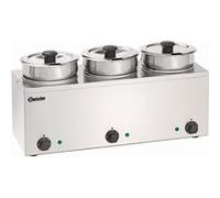 Bain Marie Professionnel à Sauce - 3 x 3,5 L - Bartscher