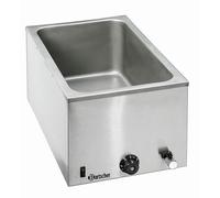 Bain marie professionnel avec robinet de vidange 36 litres