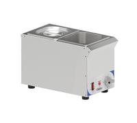 Bain Marie Professionnel Compact à Sauce 2 Bacs Gn 1/6