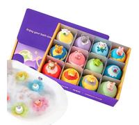 Bain moussant Lot de 12 pièces de billes de bain parfumées au sel