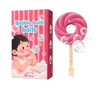 Bain moussant pour adulte - Forme mignonne de sucettes - Balles en mousse mignonnes pour femmes, hommes, grands-mères, filles, adolescents, famille, maison, voyage - Pour femmes, mères, grands-mères