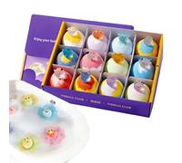 Bain Moussant pour Adultes Lot de 12 pièces de billes de bain parfumées au
