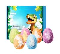 Bain moussant pour avec à l'intérieur | 6 Pièces Thème Dinosaure Produit De Bain | Ensemble de boules effervescentes pour douche | Pour Anniversaire Garçon Fille Voyage Maison Hôtel Salle de Ba