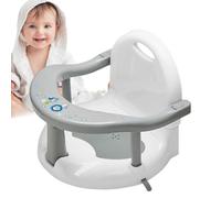 Bain pour bébé, 6 mois plus, asseyez-vous dans le bain, chaise de bain pour nourrisson, avec ventouses puissantes, ajustez une confortable en bas, légère mais ferme