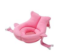 bain pour bébé Oreiller baignoire pour bébé nouveau-né, siège coussin antidérapant pour nouveau-né, bain doux flottant pour nouveau-né 0-12 mois, tissu à séchage rapi