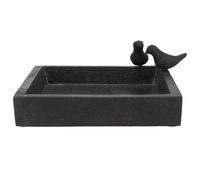 Bain pour oiseaux carré