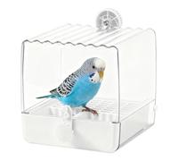 Bain pour oiseaux de cage - Distributeur de douche pour oiseaux | Support pour nourriture pour cacatoès, pour oiseaux de petite et moyenne taille, inséparables, pinsons, perroquets, perruches