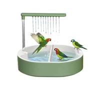 Bain pour Perruche | Fontaine alimentée par USB,Douche pour Oiseaux - pour Perruche, Inséparable, Calopsitte, Conure, Moineau, Gris du Gabon, Cage Intérieure