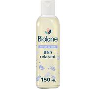Biolane Bain relaxant bébé – Apaise – 99% d'ingrédients d'origine naturelle – 150 ml