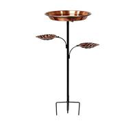 Bains d'Oiseaux pour Extérieur,Mangeoire Décorative Résistante aux Intempéries - Support Métallique pour Bain d'Oiseaux | pour Jardin Maison Terrasse Cour Parc Volière Nourrissage Perruches Moineaux