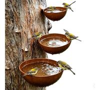 Bains d'oiseaux pour l'extérieur | Station d'arrosage des abeilles résistante aux intempéries | Support de pour cour, patio, pelouse, porche, balcon, terrasse, , parterre de fleurs