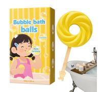 Bains Moussants pour - Forme Sucette pour Nettoyer le Corps - Boules Moussantes Spa Bain - Idéales pour Garçons et Filles : Anniversaire, Voyage, Maison, Crèche, Salle de Bain, Été