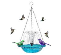 Bains Oiseaux Pour Extérieur, Fontaine Solaire Pour Mangeoire À Oiseaux, Salle De Bains Décorative Pour Boire Pour L'Extérieur Dans Le Jardin Balcon Terrasse Cour Porche