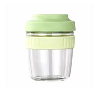 bainuote Gobelet à céréales 480 ml - Gobelet à yaourt anti-fuite - Gobelet à emporter avec cuillère à salade - Gobelets à emporter Overnight Oats - Boîte à repas pour yaourt, lait, porridge, noix,