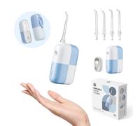 BAIR CARE V6 Hydropulseur Portable de Poche avec Réservoir Magnétique Innovant, Mode Jet Pression, Autonomie 30 Jours, Rechargeable USB, Étanche IPX7, Idéal pour les Voyages, la Maison & les Soins Buc