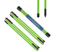 BAIRBRE Lot de 2 bâtons d'alignement de golf - Bâtons d'alignement de golf pliables de 121,9 cm - Aide à l'entraînement au golf pour viser, puting, entraînement complet - Bâtons d'entraînement de golf