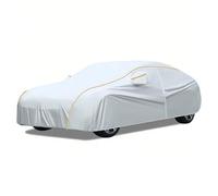 BAIRU Haut de Gamme Couverture de Voiture Oxford léger Protection Contre la Pluie,pour GMC Hummer EV 2021 Couverture complète de Voiture Impermeable au Vent Bande réfléchissante