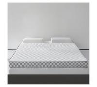 BAIRU Matelas en Latex Naturel, Matelas Moelleux, Extra épais, Pliable, Simple ou Double, dortoir étudiant, Tatami, Location(3D Striped White,8CM_135*200CM)