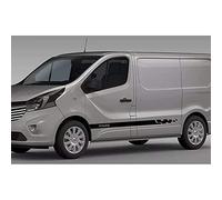 bairuibin Autocollant Latéral pour Voiture pour Opel VIVARO MVP,Autocollants de Jupes Latérales,Stickers Personnalisés pour Décoration de Carrosserie,Faciles à Installer,A1