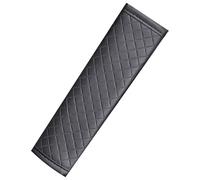 bairuibin Protège-Ceinture de sécurité pour Hyundai Bayon (BC3 2021-2025 2026), Fourreau Matelassé Motif Losange, Coussin d'épaule Confort Auto, Empêche Frottements du Cou,Black