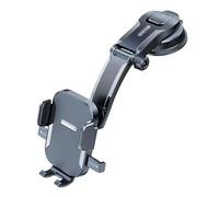 bairuibin Support Téléphone Voiture pour Kia Rio (DC JB UB YB 2000-2025 2026), Support Smartphone à Ventouse avec Bras Télescopique pour Tableau de Bord et Pare-Brise, Fixation Réglable Auto