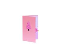 Baisacrafts Lot de 10 cartes de vœux de Noël - Impression couleur créative - Cerf volant - Carte d'élan de Noël en trois dimensions