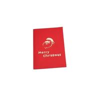 Baisacrafts Lot de 10 cartes postales de Noël au design mignon, carte de vœux, carte d'anniversaire, cartes cadeaux créatives