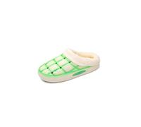 Baisacrafts Pantoufles UGG en coton pour homme de grande taille, intérieur d'hiver, chaussures antidérapantes et chaudes en coton pour femme avec semelles épaisses, 1 couleur, 36/37 EU