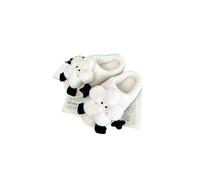Baisacrafts Pantoufles UGG en coton pour homme - Pour l'automne et l'hiver - Pantoufles chaudes d'intérieur - Antidérapantes et mignonnes en coton peluche, 1, 38/39 EU