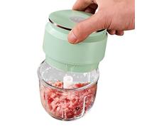 Baise à l'ail électrique, couche électrique - Fabricant de processeurs d'oignons de légumes USB - Diversateur sans fil portable multifonctionnel avec bol pour la préparation de salades alimentaires