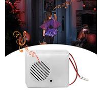 BAISE Capteur sonore d'Halloween à faire soi-même avec lumières LED, machine à sons d'Halloween avec lumières décoratives, accessoires de machine à effets sonores effrayants pour décoration de fête