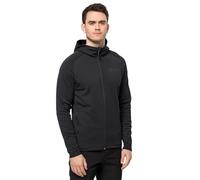 Jack Wolfskin Baiselberg Hooded FZ Hommes Veste en laine polaire L Noir