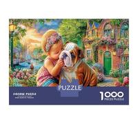 Baiser pluvieux Puzzle 1000 Pièces Educa Jouet Cadeau Unique De l'art De La Décoration intéressant Jeu Éducatif Challenge Toy Adultes Et Enfants À Partir De 14 Ans 38x26cm/1000pcs